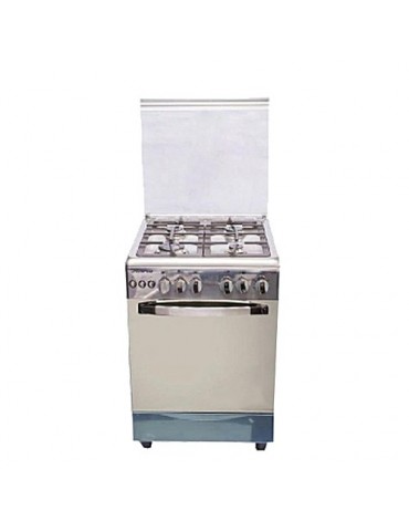 CUISINIÈRE RASLAN 5504 4 FEUX 55X55 INOX